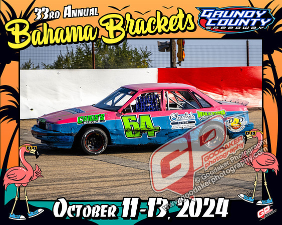 Bahama Brackets Photo Frame 2024 B64