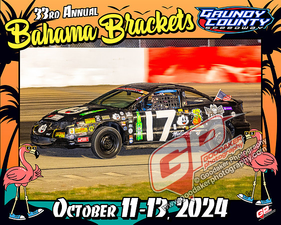 Bahama Brackets Photo Frame 2024 B17