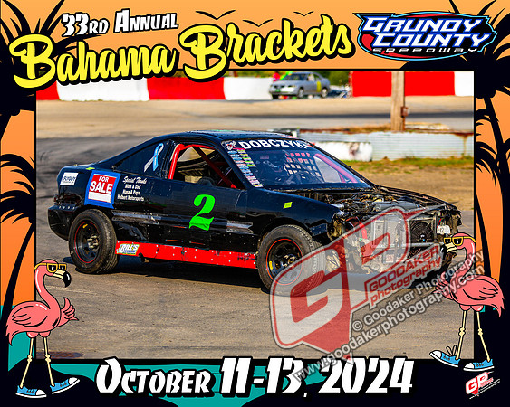 Bahama Brackets Photo Frame 2024 B2L