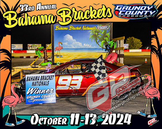 Bahama Brackets Photo Frame 2024 b193 vl