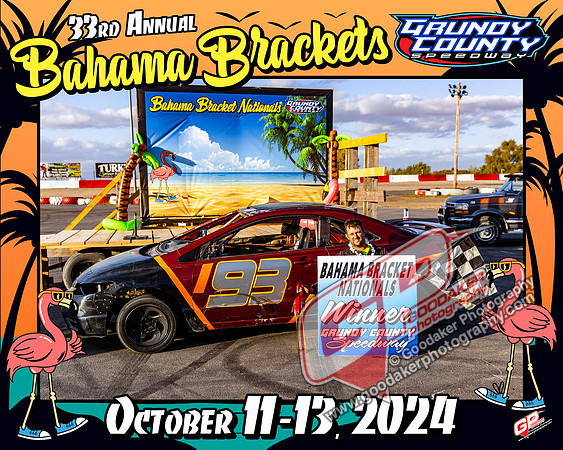 Bahama Brackets Photo Frame 2024 B B193 fvl
