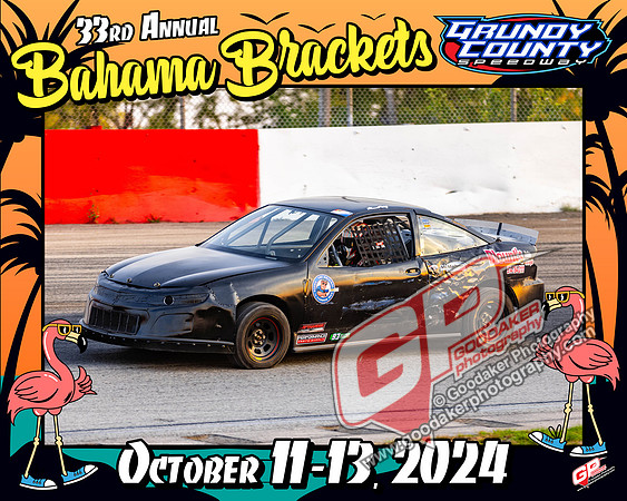 Bahama Brackets Photo Frame 2024 B BBLACK